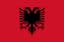 Flag: Albania