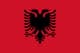 Flag: Albania